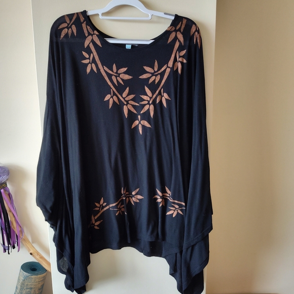 Heath Ceramics Tops - Reverse Tie Dye Bohemian Shirt